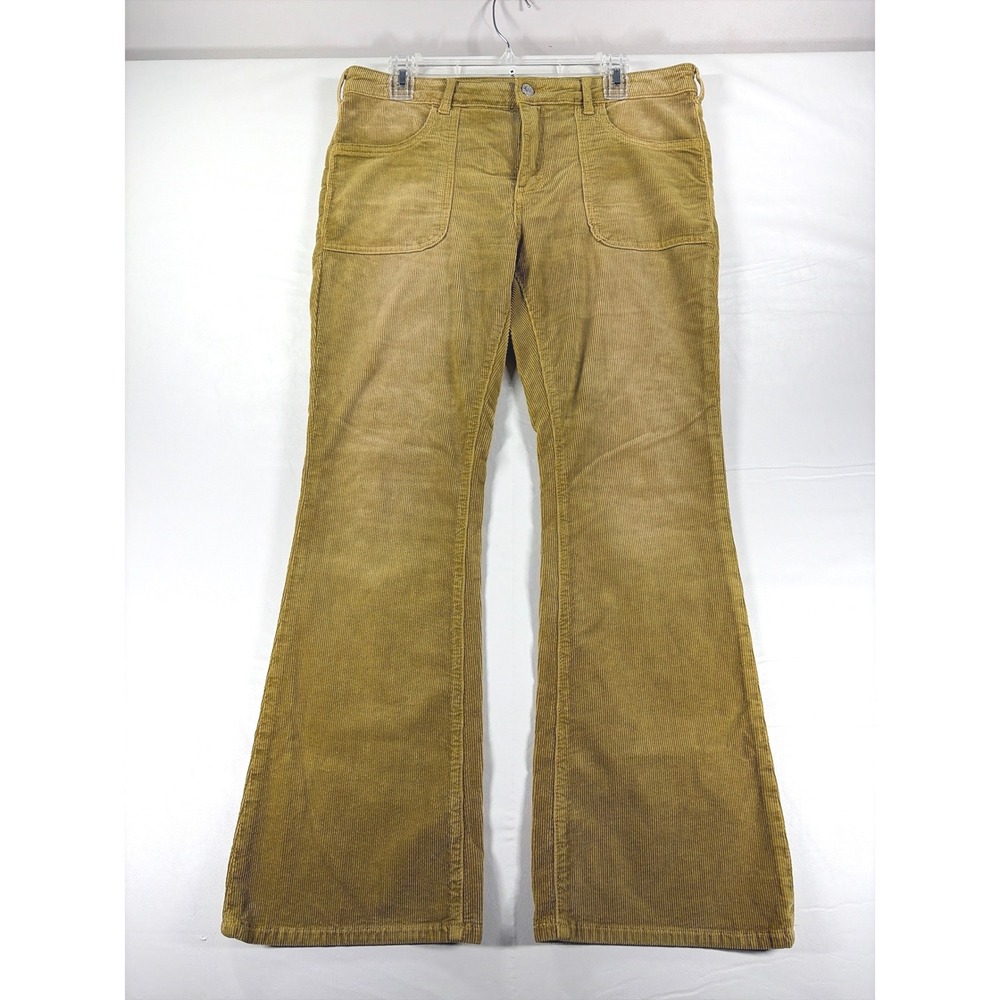 Anthropologie Pilcro & The Letterpress Corduroy Wide Leg Pants Women's 31 Petite - Picture 2 of 14